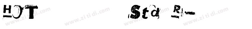 HOT 白舟行書 Std R字体转换